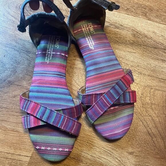Toms multicolor flat sandals - Picture 2 of 9